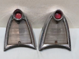 Vintage 1956 Ford Thunderbird Backup Light Assembly Pair, OEM, 10738 FDR-15515 - Foto 1 di 5