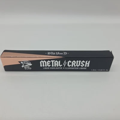 New In Box Kat Von D Vegan Metal Crush Liquid Highlighter in Gammaray - Image 1 of 4