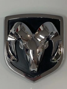 OEM 2009 - 2012 Dodge RAM 1500 / 2500 / 3500 Grille Emblem Badge - Ram Head - Picture 1 of 7