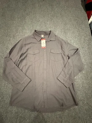 Hurley Shirt Mens XL Button Down Ultra Soft Brushed Fabric Long Sleeve Casual - Image 1 of 4