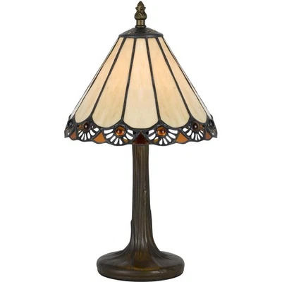 Настольная лампа CAL Lighting & Accessories BO-2382AC Tiffany антикварная латунь - Изображение 1 из 2