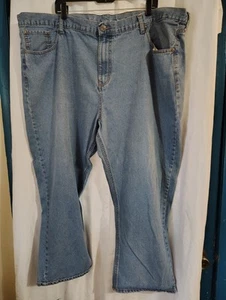 Basic Editions 46x29 Blue Jeans Quality Classic Denim 100% Cotton Relaxed - Picture 1 of 6