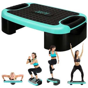 ZUETK 4-In-1 Aerobic Balance Board and Step Up Exercise Platform - Adjustable... - Picture 1 of 7