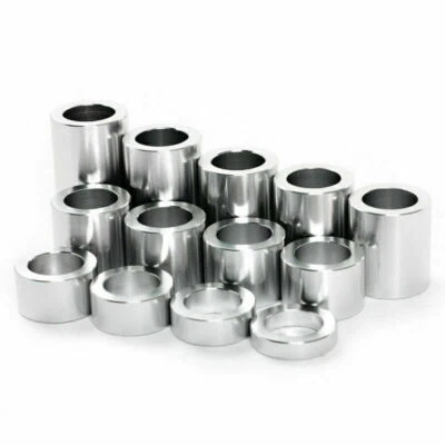 TARAZON-FR ID 3/4" OD 1 1/8" Kit d'entretoises d'axe de roue pour Harley Sportster Softail