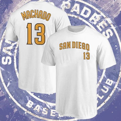 NEW!! San Diego Padres Manny Machado T-Shirt S-3XL Gift Unisex Cover