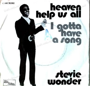 Stevie Wonder - Heaven Help Us All / I Gotta Have A Song 7in (VG/VG) . - Picture 1 of 1