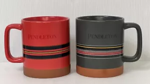 2-Pendleton National Parks 18oz Stoneware Coffee Mugs - Picture 1 of 5