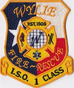 Wylie Fire Rescue Firefighter Patch - Picture 1 of 1