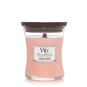 WoodWick Candle - Coastal Sunset - Blossom, Coconut, Sweet Musk - Medium 275g - Picture 1 of 5