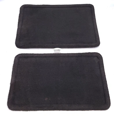 Par de alfombrillas traseras negras para conductor y pasajero Dodge Charger 2006-2010 OEM Foto 1 de 4