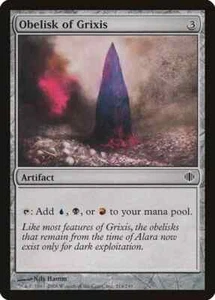 OBELISK OF GRIXIS X 4 E/X+ SHARDS OF ALARA MAGIC THE GATHERING - Picture 1 of 1