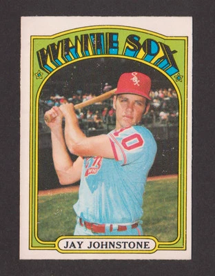 1972 OPC O-Pee-Chee #233 Semi Hi # JAY JOHNSTONE White Sox No Creases NRMT - Image 1 of 2
