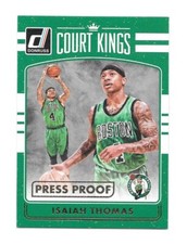 ISAIAH THOMAS 2016-17 Donruss Basketball Press Proof COURT KINGS -CELTICS- #26