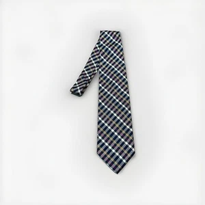 Rare 90’s Vintage Slazenger After Golf Men’s 3.5” Neck Tie Plaid Preppy Classic - Bild 1 von 5