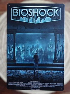 🍀 Blechschild Metallschild Gaming Film BioShock Bioshock Tin Sign - Bild 1 von 2