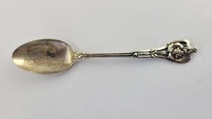 State Capital Topeka Kansas Sterling Silver 5 3/4" Souvenir Spoon .71oz. - Picture 1 of 13