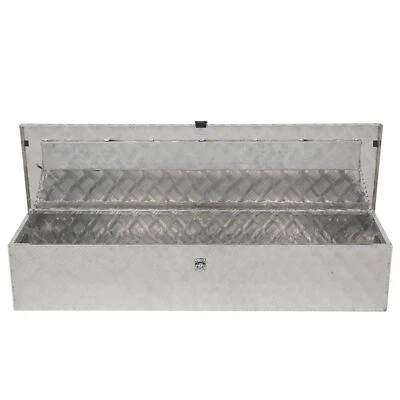 Caja de herramientas de aluminio para cámper de 50" con cerradura plataforma para camioneta ATV remolque almacenamiento Foto 1 de 4