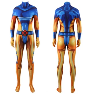 X-Men Phoenix Jumpsuit Jean Grey Woman Bodysuit Cosplay Costume Halloween Party - Picture 1 of 18
