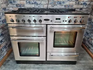 Rangemaster Toledo 110 Stainless Steel Dual Fuel - DELIVERY AVAILABLE - Picture 1 of 8
