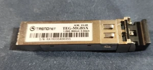 TRENDNet TEG-MGBSX SFP SR 1.25GbE Gigabit Transceiver - Picture 1 of 9