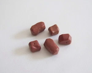 PLAYMOBIL (B5121) WESTERN MINE d'OR - Lot de 5 Petits Cailloux Marron 3802 5246 - Imagen 1 de 1