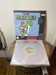 Super Mario World Super Nintendo SNES Soundtrack Vinyl Record - Picture 1 of 4