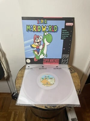 Super Mario World Super Nintendo SNES Soundtrack Vinyl Record - Image 1 of 4