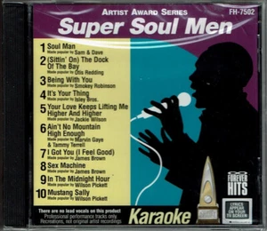 Super Soul Man Hits Karaoke CDG 10 Sg JACKIE WILSON SAM & Dave WILSON PICKETT - Picture 1 of 1