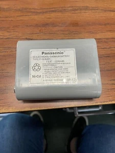 Panasonic sealed Nickel-Cadmium (Ni-Cd) rechargeable battery model P-12-6U01 424 - Picture 1 of 3
