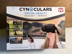 HYPE CYNOCULARS VIRTUAL REALITY HEADSET & REMOTE New In Box - Picture 1 of 6