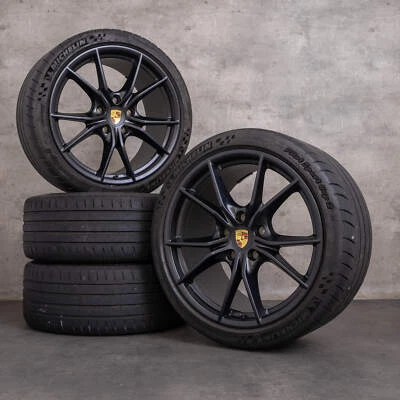 Porsche Carrera S & T Felgen 20 Zoll 991 II Sommerräder 9913627100 99136276002 - Bild 1 von 4