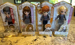 Wizarding World Harry Potter, 8-inch Dolls 4-Pack (Harry, Hermione,Luna and Ron) - Picture 1 of 2