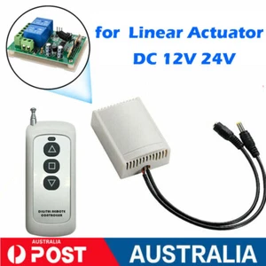 Wireless Remote Controller for DC 12V 24V Linear Actuator Motor Forward Reverse - Picture 1 of 8