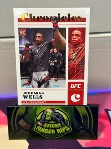 2023 Panini Chronicles UFC Jeremiah Wells Rookie #90 RC /299 - GREAT CONDITION - Picture 1 of 2