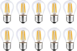 10/20 Pack E27 LED Light Bulb Dimmable 6W G45 Golf Ball Bulbs Small Edison Screw - Picture 1 of 14