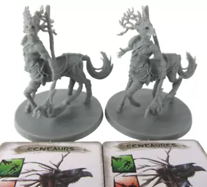 CONAN: The Board Game-MYTHIC BATTLES: Pantheon 2x CENTAUR Minis & Cards NEW!! - Picture 1 of 4