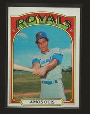 1972 TOPPS AMOS OTIS #10 EX+- NRMT HIGHER GRADE