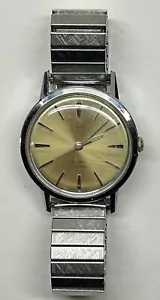 Reloj Automático Era Timex Años 60 Cuerda Automática 6817-7465 Hombre Oro 21 Joyas - Imagen 1 de 9