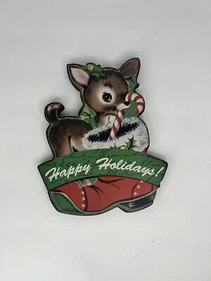 Placa de Pared Navidad Decoración Seleccionar Reno Reproducción Foto 1 de 4