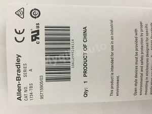 Base terminal módulo de E/S punto Allen Bradley 1734-TBS 1734 TBS envío en EE. UU. - Imagen 1 de 4