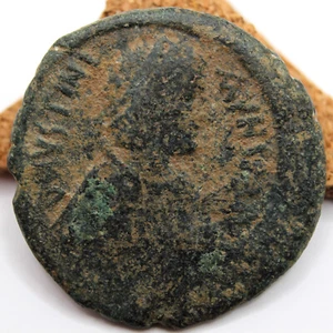 Römisch Byzantinisch | Justinian I | AE Follis | Antiochia | 538-540 n. Chr. | Profilbüste - Bild 1 von 8