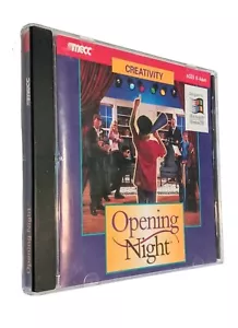 Opening Night Creative Writing Game PC CD-ROM MECC Windows Simulation Theatre - Picture 1 of 2