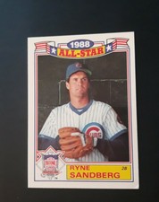 1989 Topps Glossy All-Stars Ryne Sandberg CHC  #14