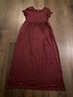 Womans Burgundy Dress Size Large By Johnny 2