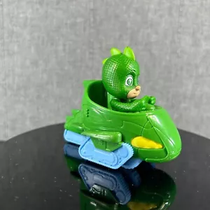PJ Masken Wheelie Gekko Mobile Grün Auto Fahrzeug Just Play Frosch Box - Bild 1 von 10