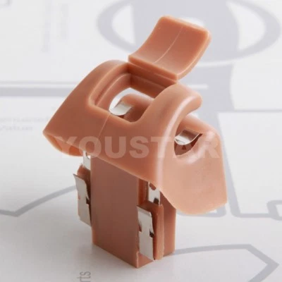 UK STOCK X2 Palomino Tan Sun Visor Mirror Clip for Mercedes Benz R129 SL Class - Image 1 of 4