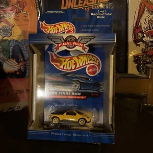 Hot Wheels 1999 FINAL RUN con SCATOLA gialla PONTIAC SALSA 7/12 SPEDIZIONE GRATUITA - Foto 1 di 7