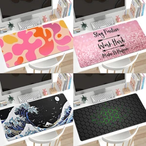 Large Game Mouse Pad Desk Mat Non-Slip Game Mouse Mat Computer Keyboard Mats _wa - Photo 1/36