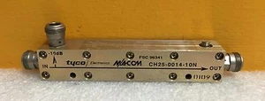 Acoplador direccional coaxial tipo N Tyco M/A-Com CH25-0014-10N, 800 a 2500 MHz - Imagen 1 de 4