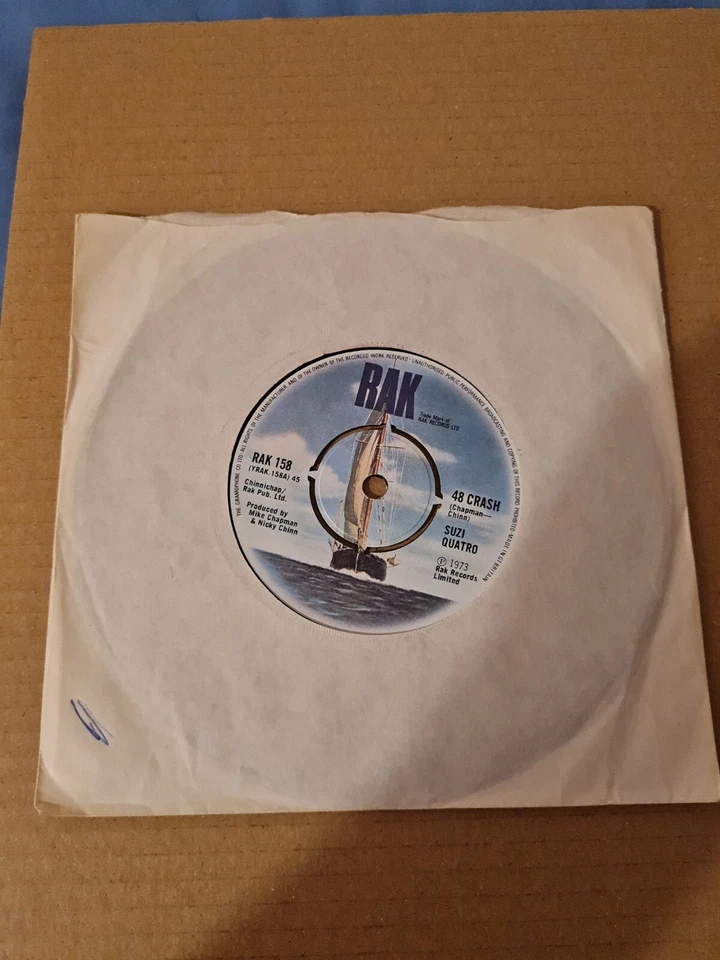 Suzi Quatro, 48 Crash - 1973 - 7 inch vinyl Foto 1 de 1